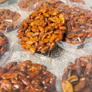 Gezoete pinda's rond 400 gram