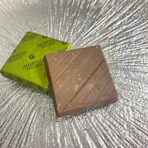 Chocolate vierkant met pistache
