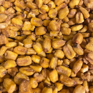 Mais gezouten en geroosterd