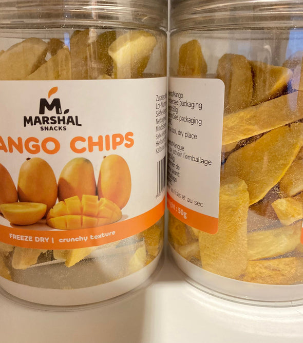 Gevriesdroogde mango 50g