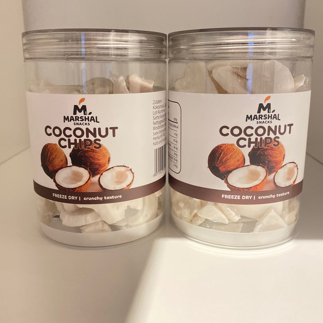 Gevriesdroogde kokos 75g