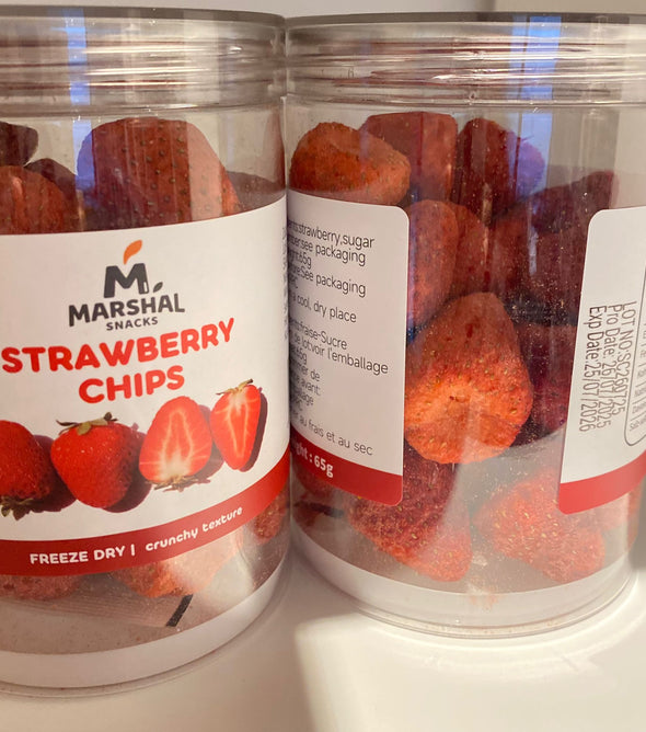 Gevriesdroogde aardbei 65g