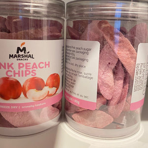 Gevriesdroogde roze perzik 80g