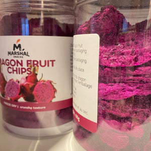 Gevriesdroogd dragonfruit 80g