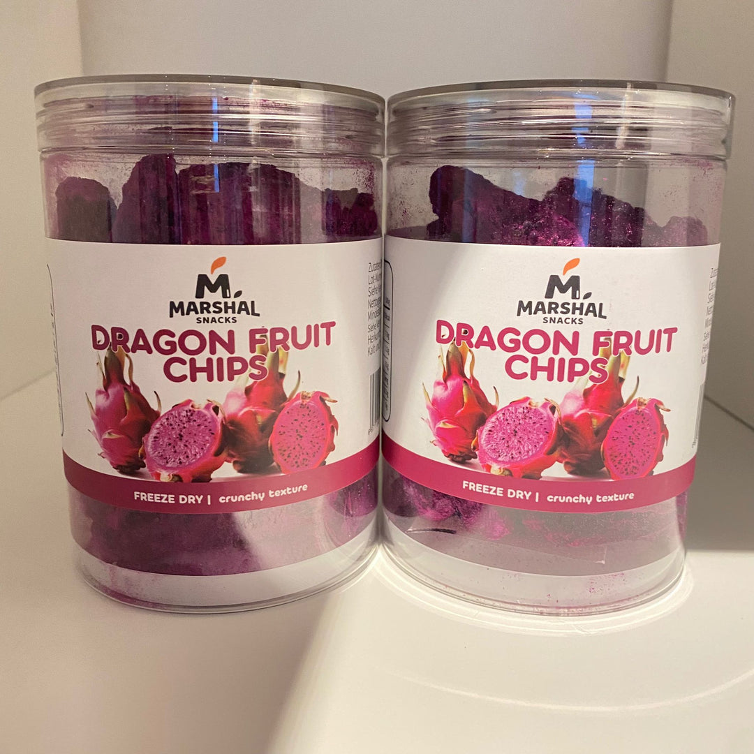 Gevriesdroogd dragonfruit 80g