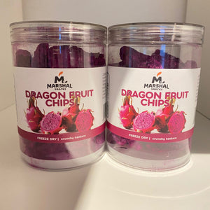 Gevriesdroogd dragonfruit 80g