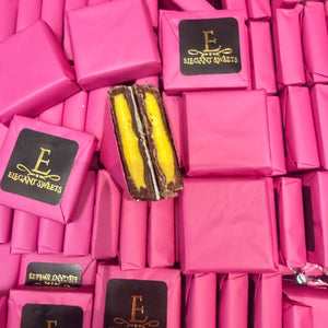 Chocolade gevuld met mango creme (Elegant)