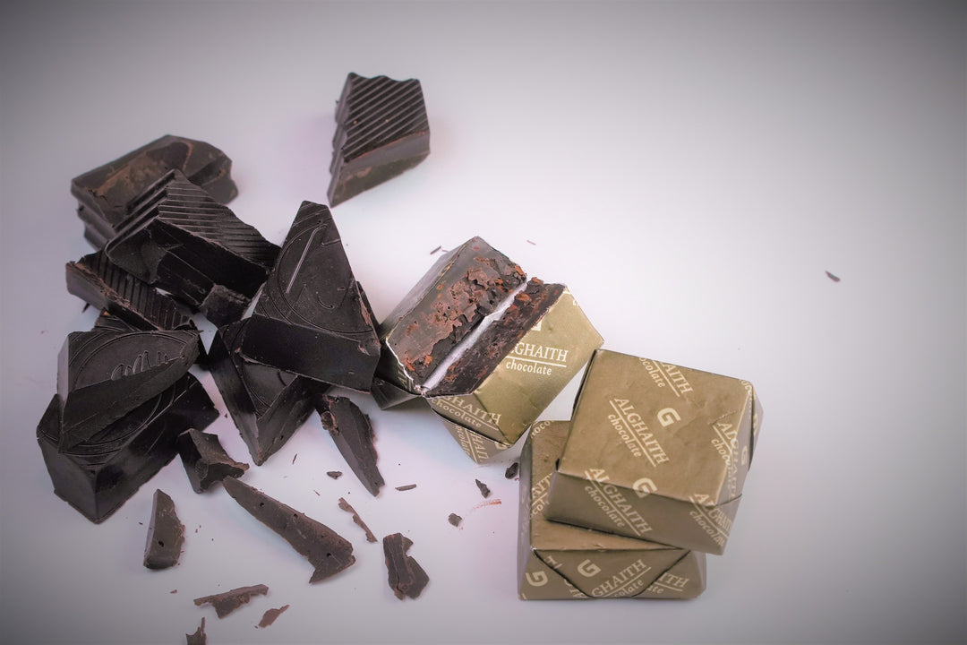 Chocolate met koffie smaak